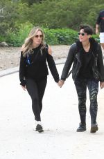 BRAUNQYNN WINDHAM-BURKE and JENNIFER SPINNER Out Hiking at Runyon Canyon in Los Angeles 01/31/2023