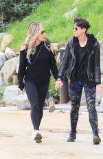BRAUNQYNN WINDHAM-BURKE and JENNIFER SPINNER Out Hiking at Runyon Canyon in Los Angeles 01/31/2023