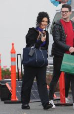 BRE TIESI Leaves an Office in West Hollywood 02/23/2023