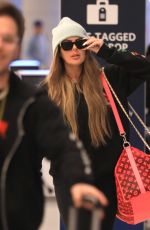BRIELLE BIERMANN Arrives at LAX Airport in Los Angeles 02/09/2023