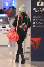 BRIELLE BIERMANN Arrives at LAX Airport in Los Angeles 02/09/2023