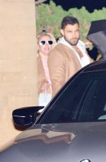 BRITNEY SPEARS and Sam Asghari Out for Dinner in Malibu 02/19/2023