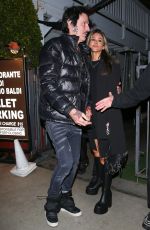 BRITTANY FURLAN and Tommy Lee Out for Dinner at Giorgio Baldi in Santa Monica 02/08/2023
