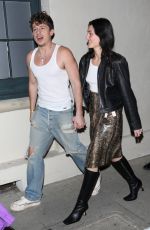 BROOKE SANSONE Leaves Pre-Grammys Party at The Hollywood Athletic Club in Los Angeles 02/02/2023