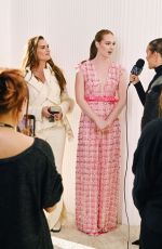 BROOKE SHIELDS and OLIVIA PONTON at Son Jung Wan Fashion Show in New York 02/11/2023
