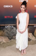 BRYANA SALAZ at Outer Banks Season 3 Premiere in Los Angeles 02/16/2023