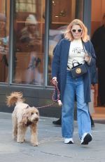BUSY PHILIPPS Out with Her Dog Gina in New York 02/20/2023