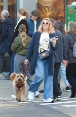 BUSY PHILIPPS Out with Her Dog Gina in New York 02/20/2023
