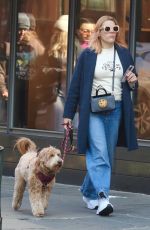 BUSY PHILIPPS Out with Her Dog Gina in New York 02/20/2023