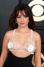 CAMILA CABELLO at 65th Grammy Awards in Los Angeles 02/05/2023