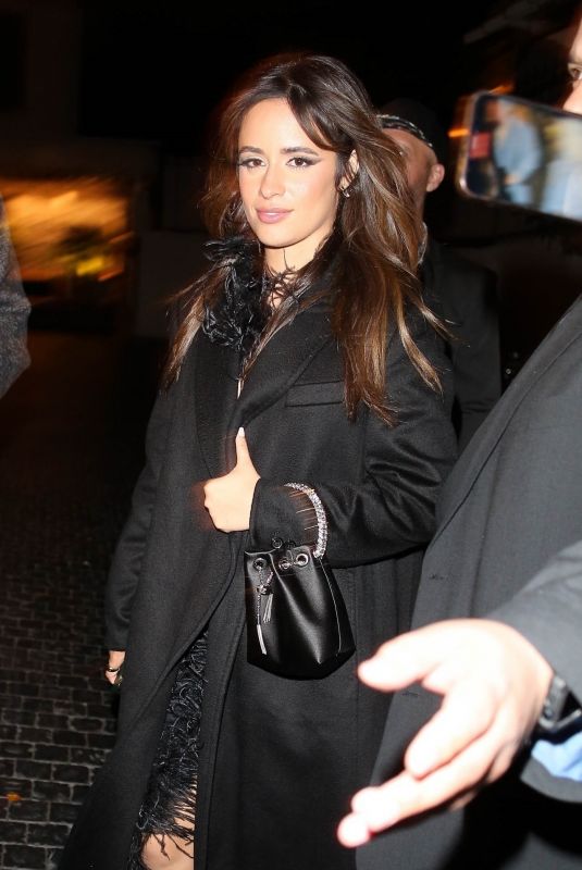 CAMILA CABELLO Leaves Chateau Marmont Grammy After-party in Hollywood 02/05/2023