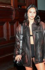 CAMILA MENDES at Coach Fashion Show in New York 02/13/2023