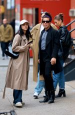 CAMILA MENDES Out with Her Boyfriend and Friends in New York 02/12/2023