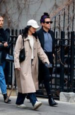 CAMILA MENDES Out with Her Boyfriend and Friends in New York 02/12/2023