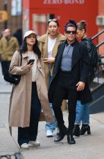 CAMILA MENDES Out with Her Boyfriend and Friends in New York 02/12/2023