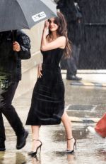 CAMILA MORRONE Arrives at Jimmy Kimmel Live in Hollywood 02/24/2023