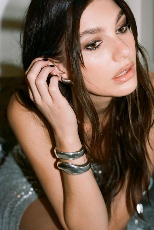 CAMILA MORRONE at a Photoshoot 02/27/2023