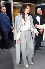 CAMILA MORRONE Leaves Empire State Building in New York 02/27/2023