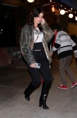 CAMILA MORRONE Night Out in Los Angeles 02/11/2023
