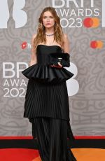 CAMILLE RAZAT at Brit Awards 2023 at O2 Arena in London 02/11/2023