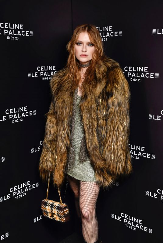 CAMILLE RAZAT at Celine Homme Winter 2023 Fashion Show in Paris 02/10/2023