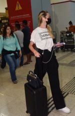 CANDICE SWANEPOEL Arrives at GuArulhos airport in Sao Paulo 02/07/2023