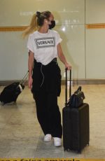 CANDICE SWANEPOEL Arrives at GuArulhos airport in Sao Paulo 02/07/2023