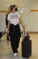 CANDICE SWANEPOEL Arrives at GuArulhos airport in Sao Paulo 02/07/2023