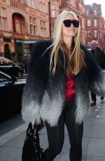 CAPRICE BOURRET Out for Dinner at Scott