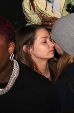 CARA DELEVINGNE and MINKE Kissing at A$AP Rocky