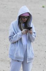 CARA DELEVINGNE and MINKE Out at a Beach in Los Angeles 02/11/2023