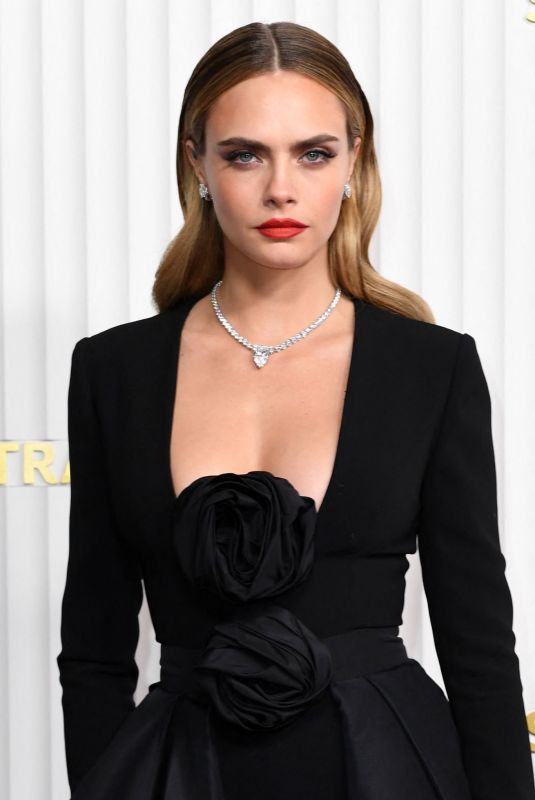 CARA DELEVINGNE at 29th Annual Screen Actors Guild Awards in Century City 02/26/2023
