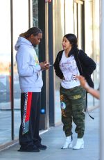 CARDI B Out and About in Beverly Hills 02/09/2023