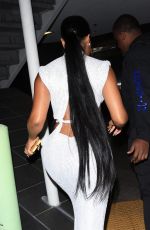 CARESHA BROWNLEE Arrives at Her Birthday Party in West Hollywood 02/04/2023