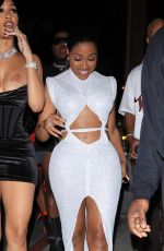 CARESHA BROWNLEE Arrives at Her Birthday Party in West Hollywood 02/04/2023