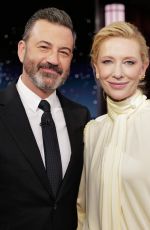 CATE BLANCHETT at Jimmy Kimmel Live 02/13/2023