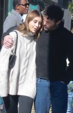 CAYLEE COWAN and Casey Affleck Out for Lunch at All Time Restaurant in Los Feliz 01/31/2023