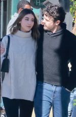 CAYLEE COWAN and Casey Affleck Out for Lunch at All Time Restaurant in Los Feliz 01/31/2023