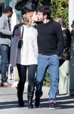 CAYLEE COWAN and Casey Affleck Out for Lunch at All Time Restaurant in Los Feliz 01/31/2023