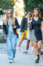 CAYLEE COWAN Out with a Friend in Los Angeles 02/04/2023