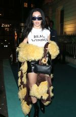 CHARLI XCX Arrives at Warner Records Brit Awards Afterparty at Nomad Hotel in London 02/11/2023