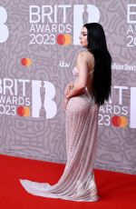 CHARLI XCX at Brit Awards 2023 at O2 Arena in London 02/11/2023
