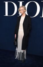 CHARLIZE THERON at Christian Dior Fashion Show in Paris 02/28/2023