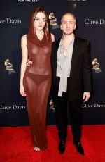 CHARLOTTE LAWRENCE at Pre-grammy Gala and Grammy Salute to Industry Icons in Los Angeles 02/04/2023
