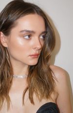 CHARLOTTE LAWRENCE - Carolina Herrera Fashion Show Photoshoot, February 2023
