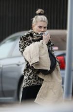 CHARLOTTE MCKINNEY Out and About in Los Angeles 02/18/2023