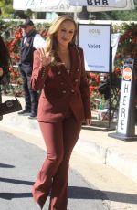 CHERYL BURKE Arrives at Gold Meets Golden Event in Beverly Hills 02/04/2023