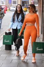 CHLOE and AMY FERRY Out Shopping in Newcastle 02/09/2023
