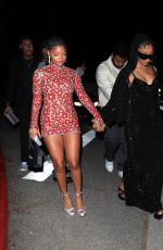 CHLOE and HALLE BAILEY Leaves Live Nation Party at Grammy Weekend in Los Angeles 02/04/2023