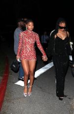 CHLOE and HALLE BAILEY Leaves Live Nation Party at Grammy Weekend in Los Angeles 02/04/2023